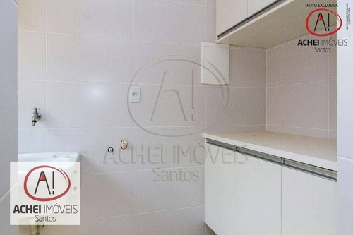 Imagem 16 de 30 de Casa Com 3 Dormitórios, 2 Suítes, Espaço Gourmet E 2 Vagas Fechada, 200 M² - Venda Por R$ 900.000 Ou Aluguel Por R$ 4.500/mês - Aparecida - Santos/sp - Ca1825