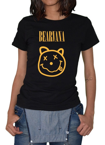 Playera Mujer Bearvana Mod-1