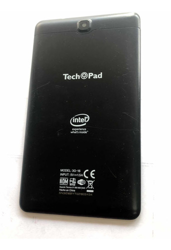 Techpad 3g 16 Tapa Trasera Negra (Usado)