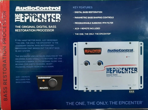Epicentro Restaurador De Bajo Audiocontrol The Epicenter Ori