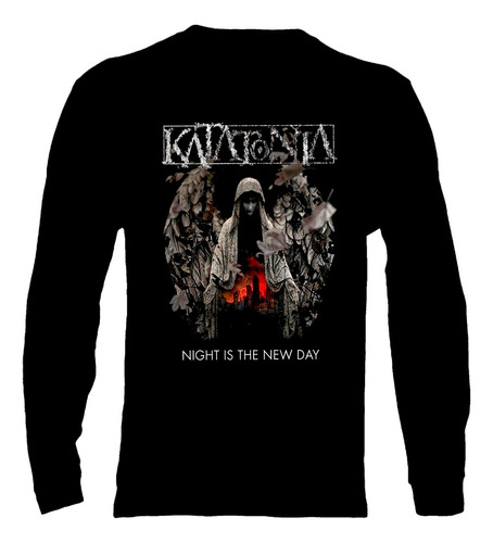 Polera Manga Larga Katatonia - Ver 11 - Night Is The New Day