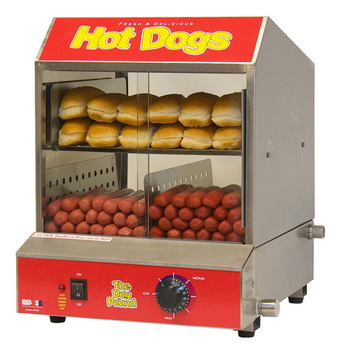 Benchmark 60048 Dogpound - Vaporera Para Hot Dogs, 120v, 117