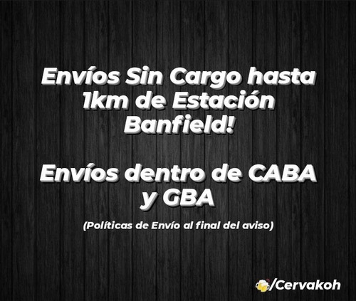 Cerveza Artesanal Cardiff Pilsen Coronel Pringles 500ml
