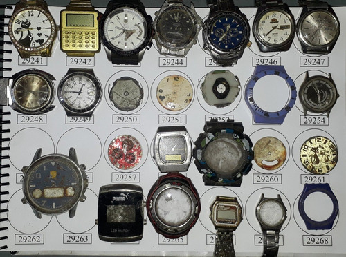 Lote 105 Sucatas Casio E Outros- Máquina Do Tempo