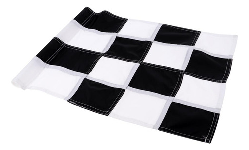 Bandera Para Golf, 20 X 14 Práctica De Patio Negro +