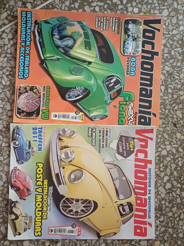 Revistas De Autos Vochomania,mustang,mecanica Popular,ect