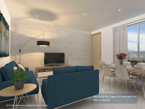 Departamento 68m2 De 2 Recamaras 2 Cajones En Asturias