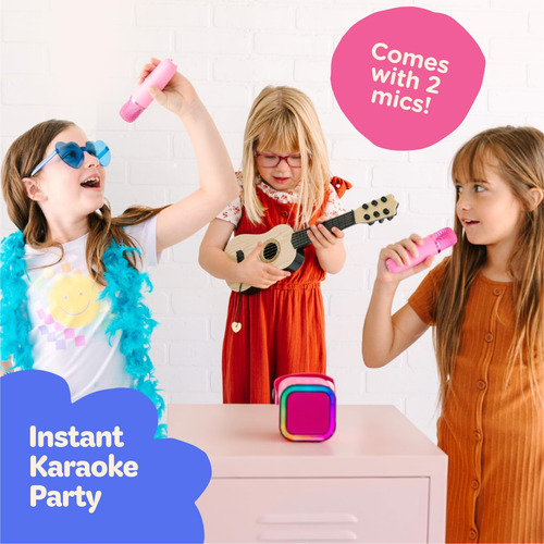 Karaoke Machine Move2play Mini W/ 20+ Kids Songs Bluetooth