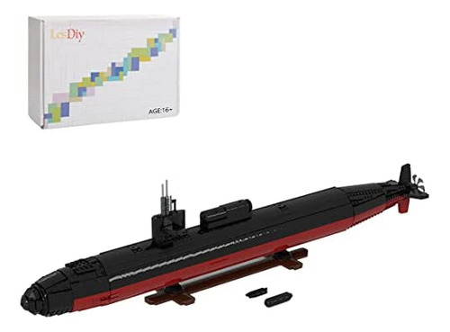 Diyi 1/125 Ucc Los Angeles Class Submarine Gran Modelo Model