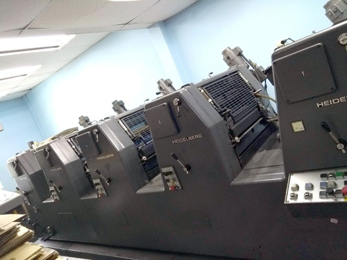 Maquina Offset Heidelberg Gto 52 5 Colores Al Color