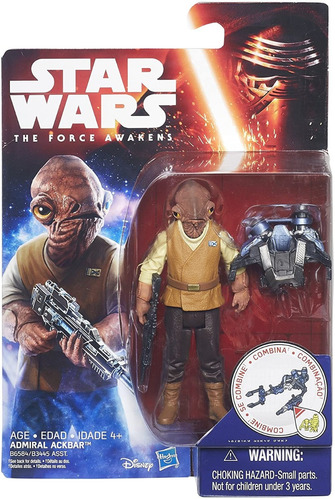 Star Wars The Force Awakens Almirante Ackbar Hasbro