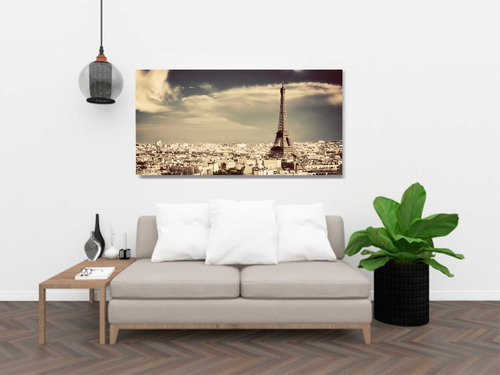 Cuadros Modernos Torre Eiffel De 60 X 120 Cm
