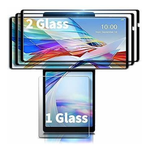 Pantalla Para LG Wing 5g 2 Principal Cristal Templado 1 3d 4