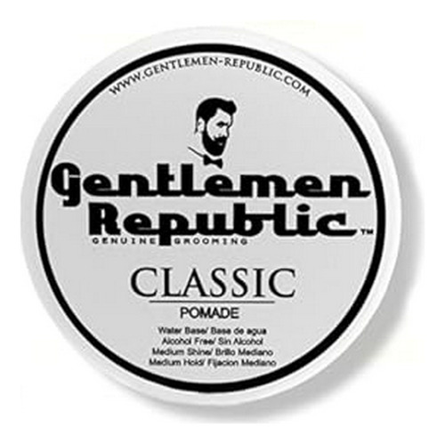 Pomada Clásica Gentlemen Republic - 8 Oz