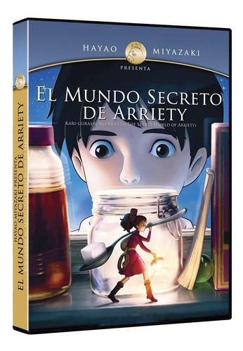 El Mundo Secreto De Arriety Hiromasa Yonebayashi Dvd