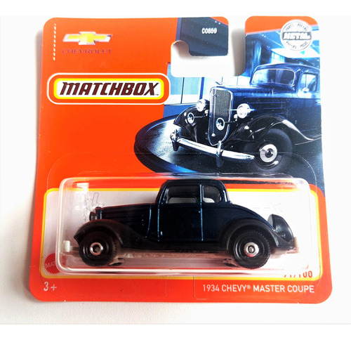 Hot Wheels - Matchbox Chevy Master Coupe 1934 Auto Colección