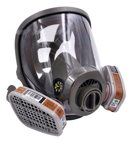 Respirador De Gas Completo Face Protection 6800, A Prueba De