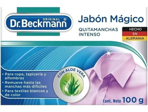 Quitamanchas Jabon Magico Dr Beckmann 100 Gr