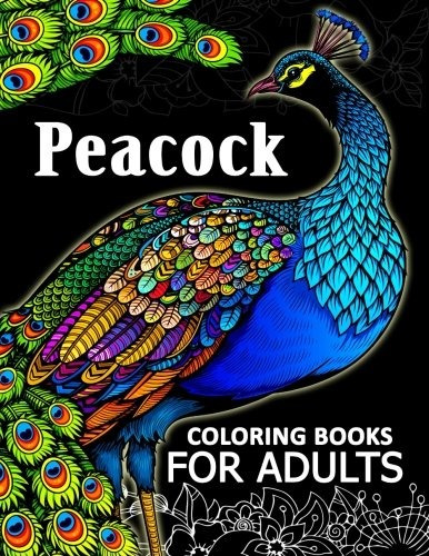 Dibujos De Libros De Colorear De Pavo Real Para Adultos Adul