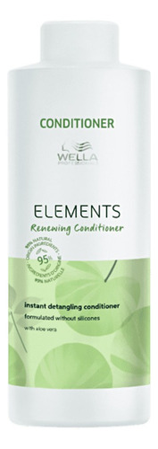  Condicionador Elements Wella Professionals 1 Litro