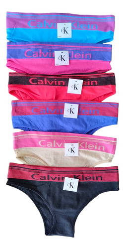 Pantys Calvin Klein Para Dama ( 6 Unidad)