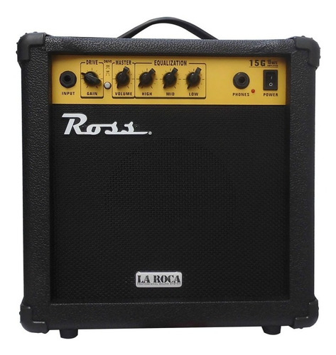 Amplificador Para Guitarra Ross G15 15w Distorsion La Roca