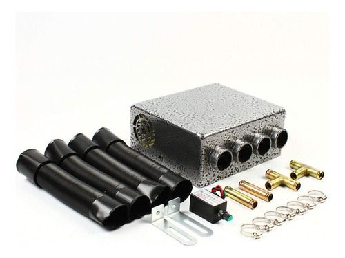 Calefactor Auxiliar Universal 12v Para Vehiculos, 4 Salidas