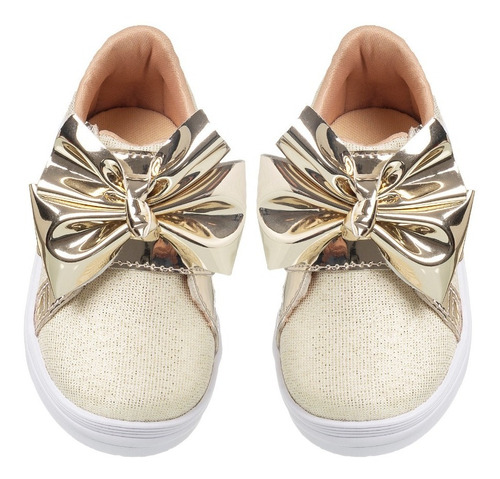 Imagem 4 de 6 de Tenis Infantil Feminino Moda Menina Sapatinho Bebê Escolar