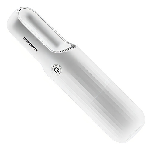 Starument Aspiradora Portátil De Mano Inalámbrica Para Polvo, Pelo De Mascotas, Suciedad, Hogar, Interior Del Coche, Ligero, Fácil De Usar, Batería De Diseño Compacto Recargable Con Cable Usb-c Blanco