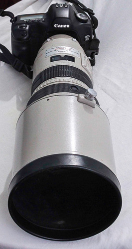 Maq. Fotog. Eos 5d Lente Canon 300mm Ef 2.8 / Et-120