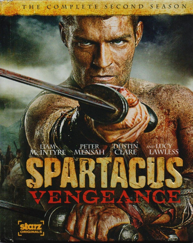 Spartacus Vengeance Segunda Temporada 2 Dos Digibook Blu-ray