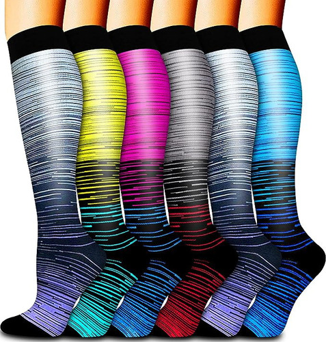 De Calcetines De Compresión Para Varices 30-40 Mmhg 6 Pares
