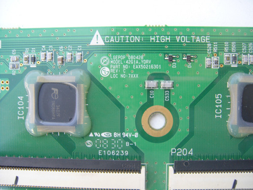 Eax50216301 Tarjeta Bufer De Pantalla Lg (Usado)