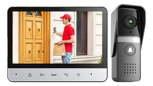 Interfone Com Camera Sem Fio Wifi Celular Porteiro It-blue