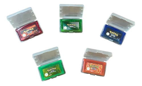 Pack 5 Juegos Pokemon Gba Repro Español Rojo Fuego Y Más