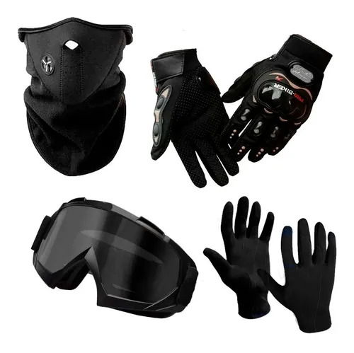 Guante Termicos Impermeable Punto Extremo Invierno Fas Motos