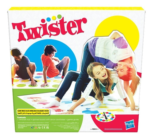 Juego De Mesa Twister Alfombra Infantil Hasbro Original 