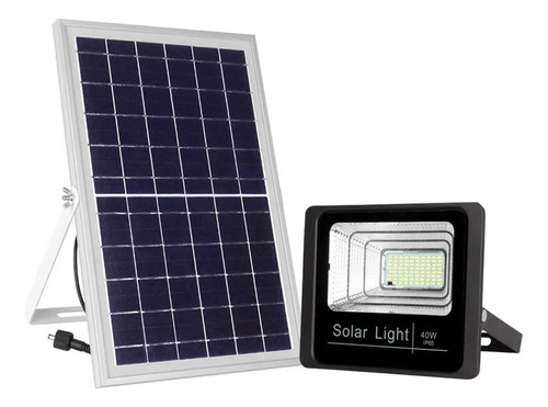 Proyector Solar Logic 40w S01/40w Con Control Remoto