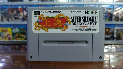 Super Shanghai Dragon's Eye Físico Super Famicom Jap. (Usado)
