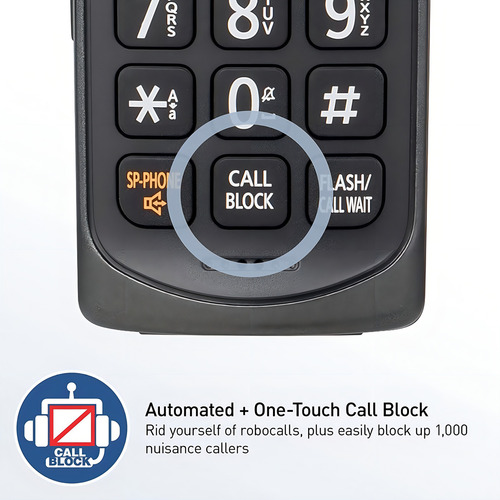 Panasonic Dect 6.0 Kx-tge645m Negro
