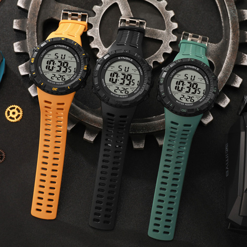 Reloj Deportivo Synoke, Reloj Electrónico Simple Para Hombre
