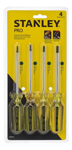 Juego De Destornilladores Torx Pro 4pz (stanley-stht69173)