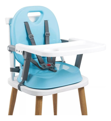 Silla Comer Alta Bebe 3 En 1 Booster Zaki 1003 Babymovil