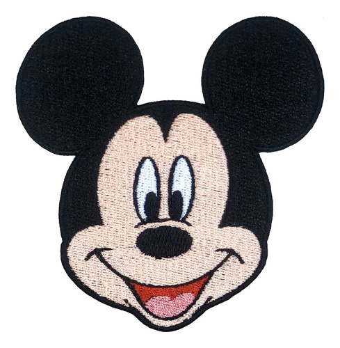 Parche Mickey Mouse Disney Rostro Bordado 95mm