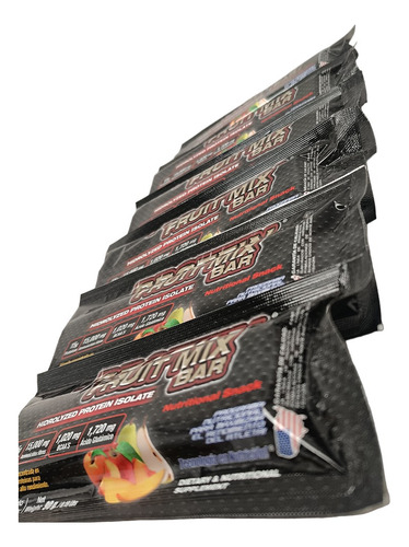Barras De Proteina Protein Fruit Mix Bar 6 Barras De Fruta Sabor Mix De Frutas