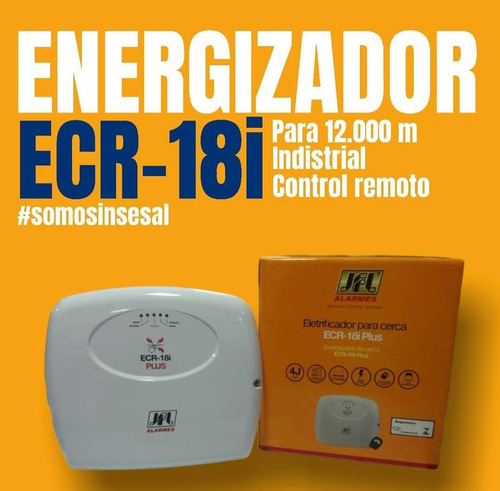 Energizador Cerco Electrico Jfl 18.000v Industrial 12000 M
