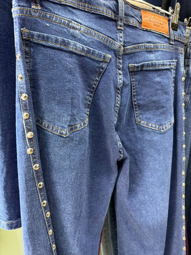 Pantalon Jean Mujer Elastizado Mendotty