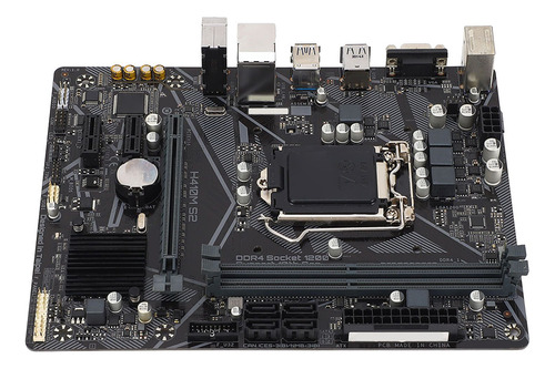 Placa Madre Para Juegos H410m- Ordenador M Atx 2 Con Ranura
