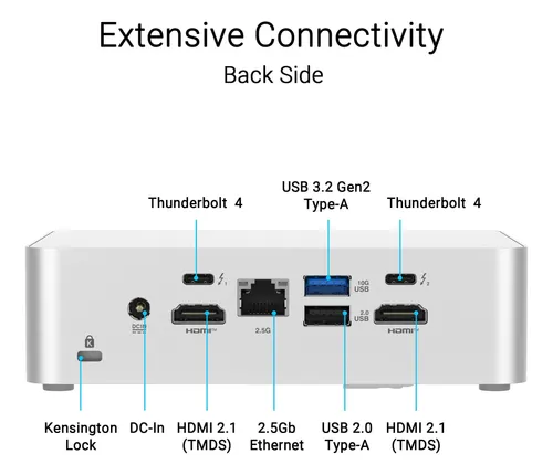 Mini Pc Asus Nuc 15 Pro+ Intel Core Ultra 5 16gb 512gb Ssd | Frete