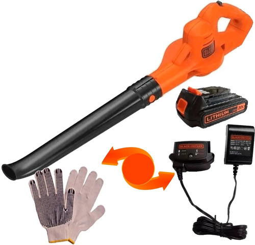 Sopladora De Mano Hojas Inalambrica Bateria 20v Black Decker | Cuotas sin  interés